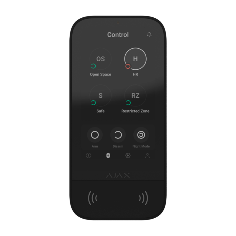 AJ-Fibra Keypad Touch-B